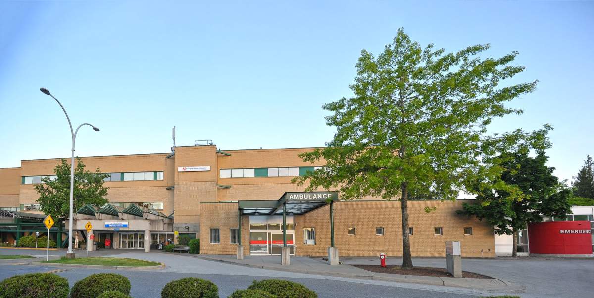 Langley RCMP say a man walked into Langley Memorial Hospital with a gunshot wound Friday evening.