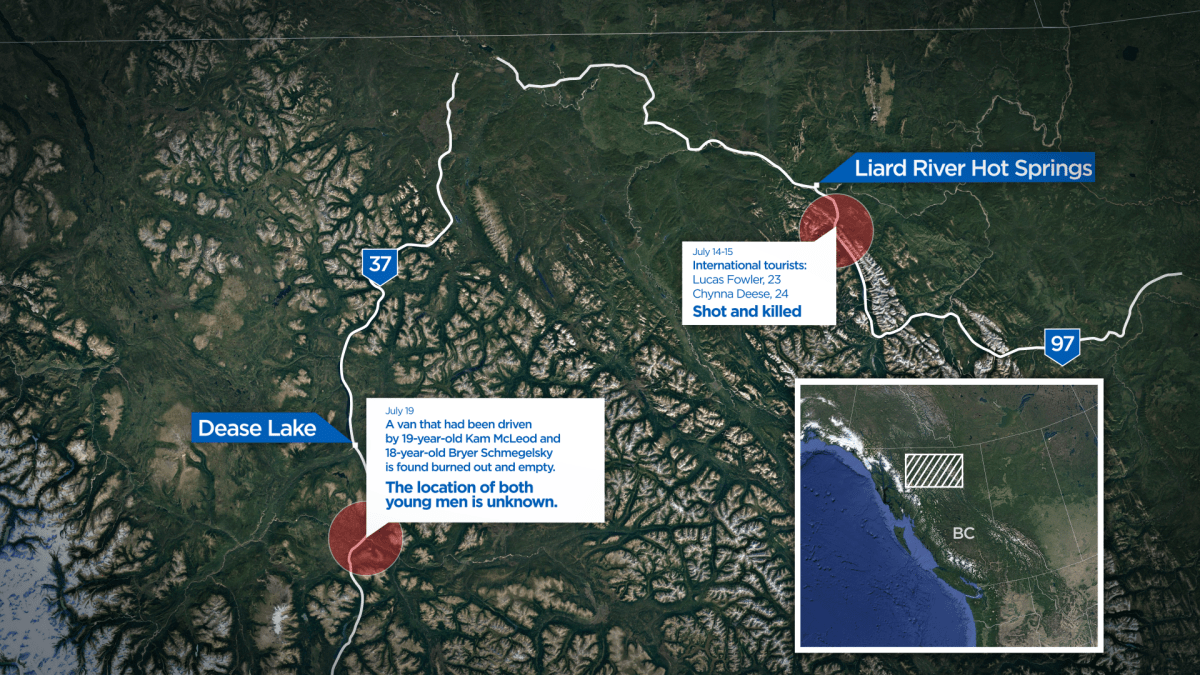 Here’s what we know about the 3 dead in northern B.C. and the suspects - image