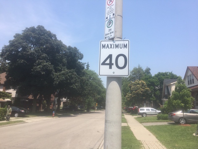 City council is expected to sign off Friday on a plan to lower neighbourhood speed limits to 40 km/hr on all local and minor collector roadways.