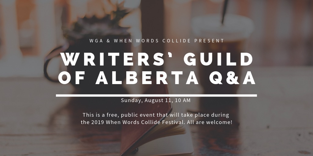 Writers’ Guild of Alberta Q&A - image