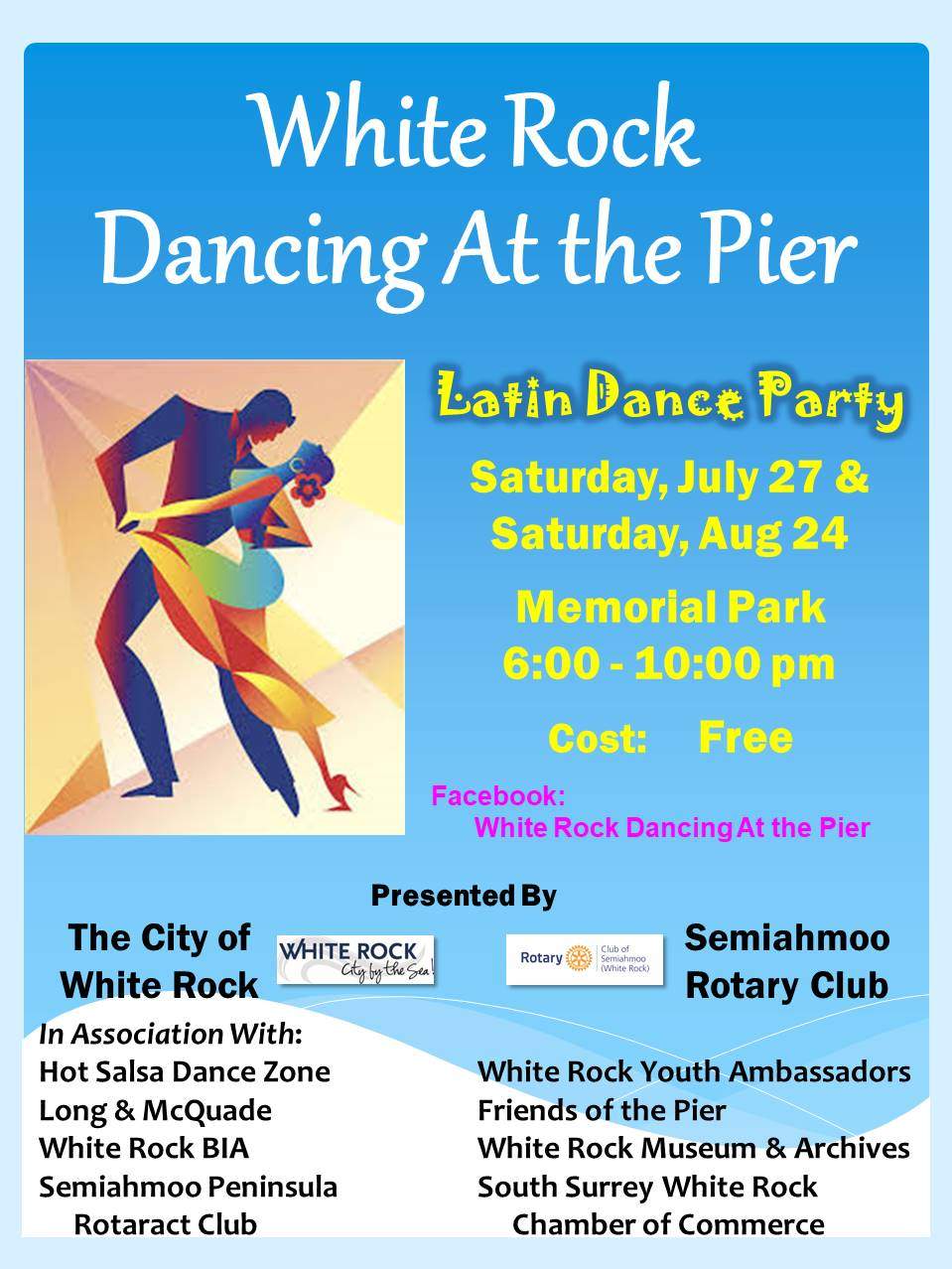 White Rock Dancing At the Pier - image
