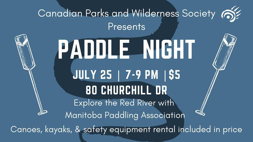 Paddle Night with CPAWS & Manitoba Paddling Association - image