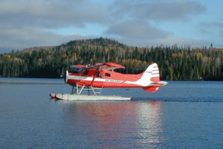 A de Havilland DHC-2 Beaver float plane, as seen on the Air Saguenay website. 