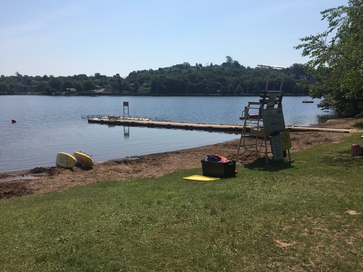 Birch Cove Beach was closed to swimming on July 30, 2019.