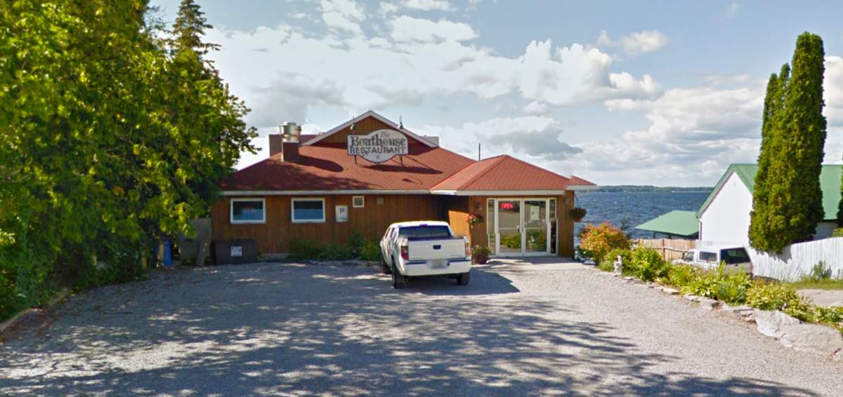 An image of the Boathouse Restaurant in Fenelon Falls, Ont. from 2013.