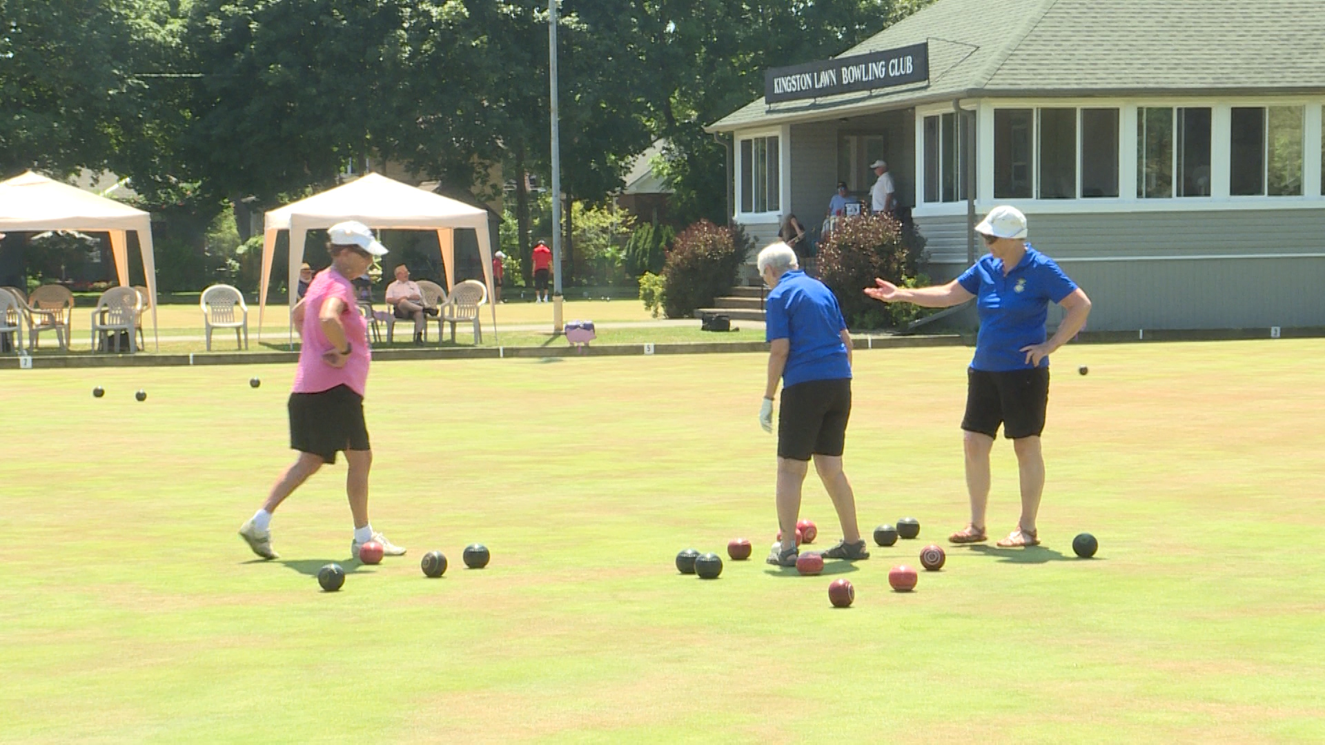 Kingston lawn bowling