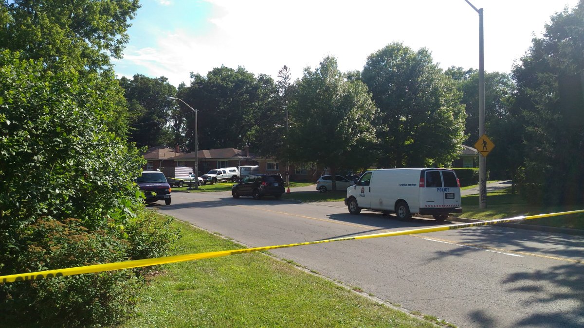 Brantford Police say 64-year-old Larry Reynolds and 62-year-old Lynn VanEvery were shot dead at a home on Park Road South on July 18, 2019.