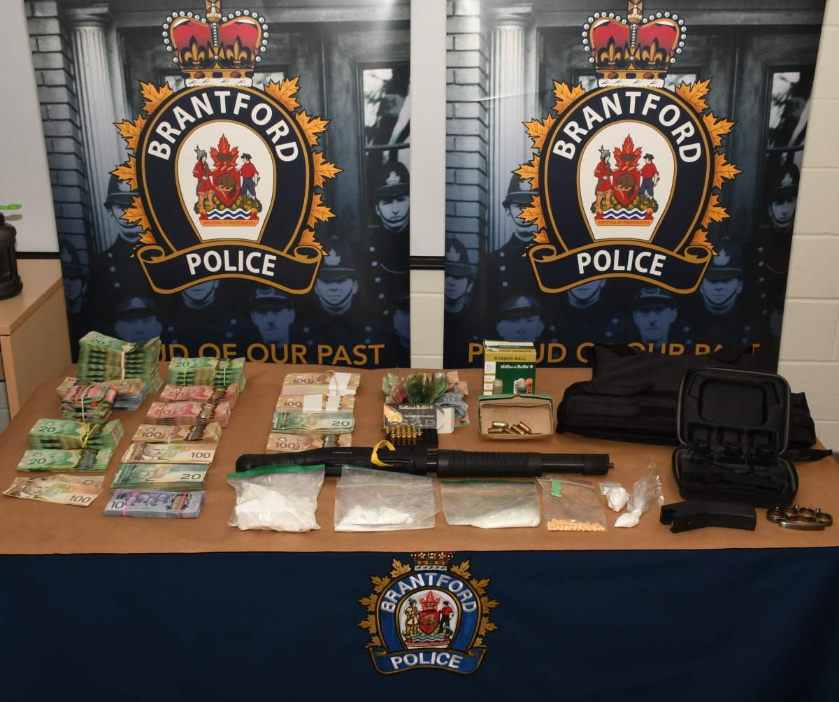 Police say they arrested nine people connected to $200K in street drugs seized in Kitchener and Brantford on Tuesday.