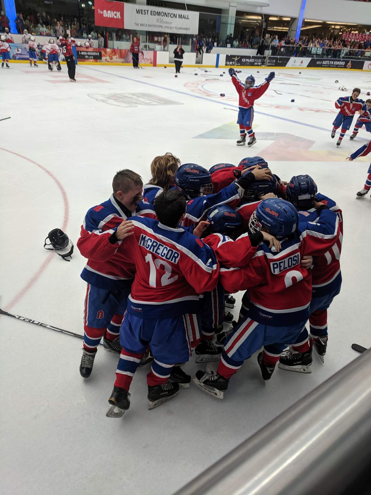 Team Brick Alberta fell 3-2 in overtime to Team Connecticut Sunday.