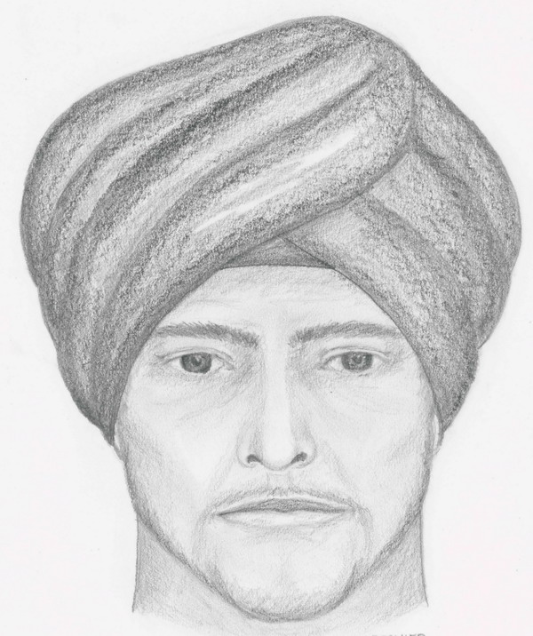 Burnaby RCMP has released a sketch of the man accused of assaulting a woman on a Burnaby Mountain trail.