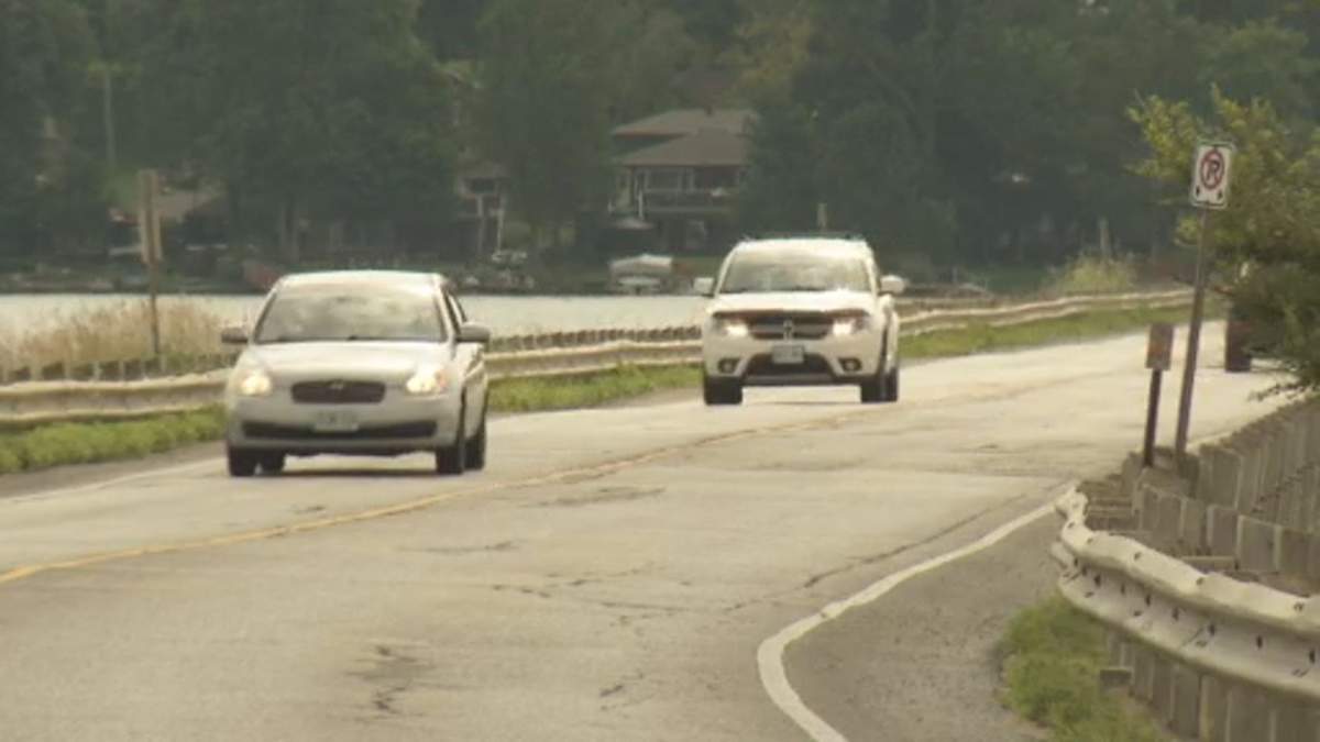 The James A. Gifford Causeway in Bridgenorth and Ennismore.