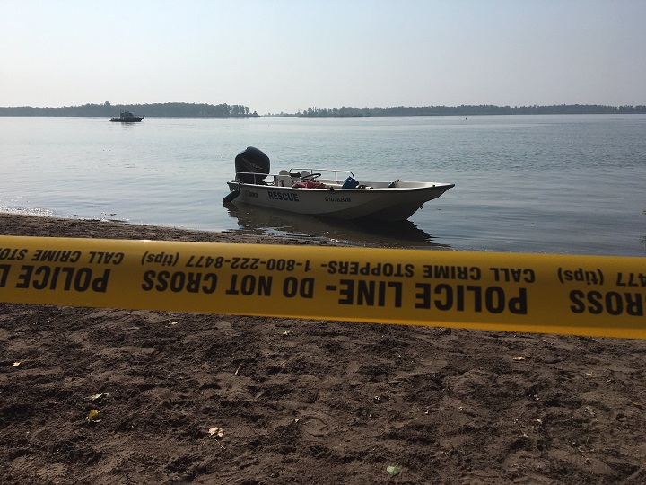 A photo of the scene at Cherry Beach.