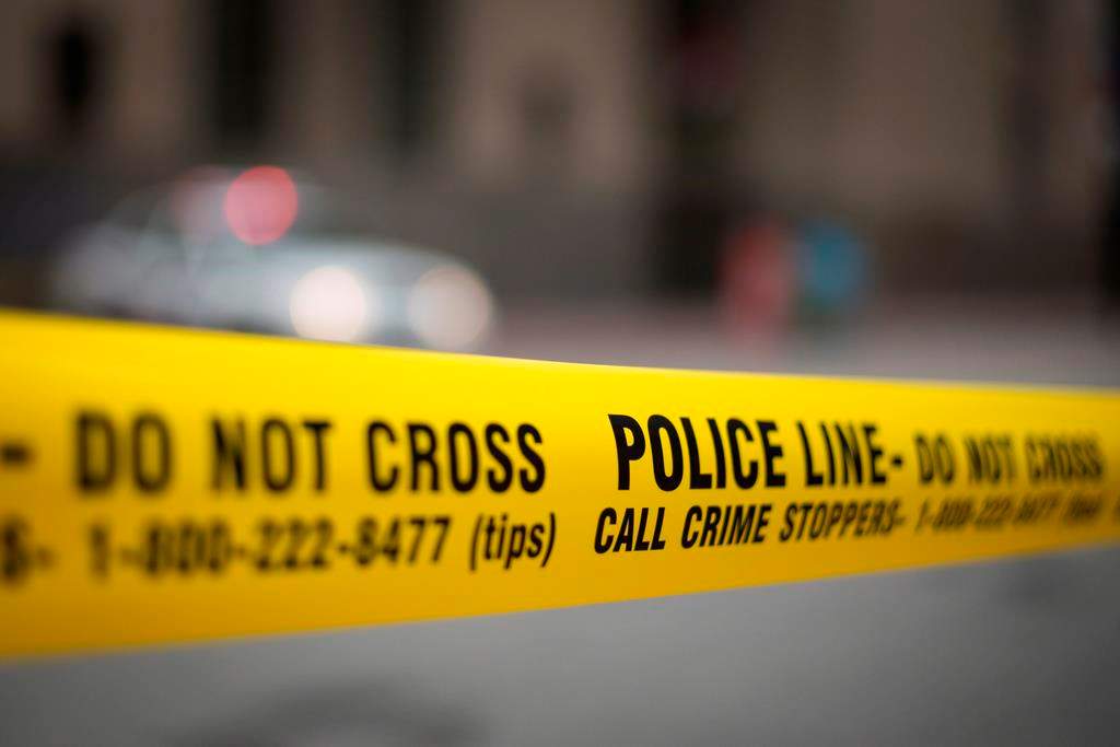File photo of police tape.