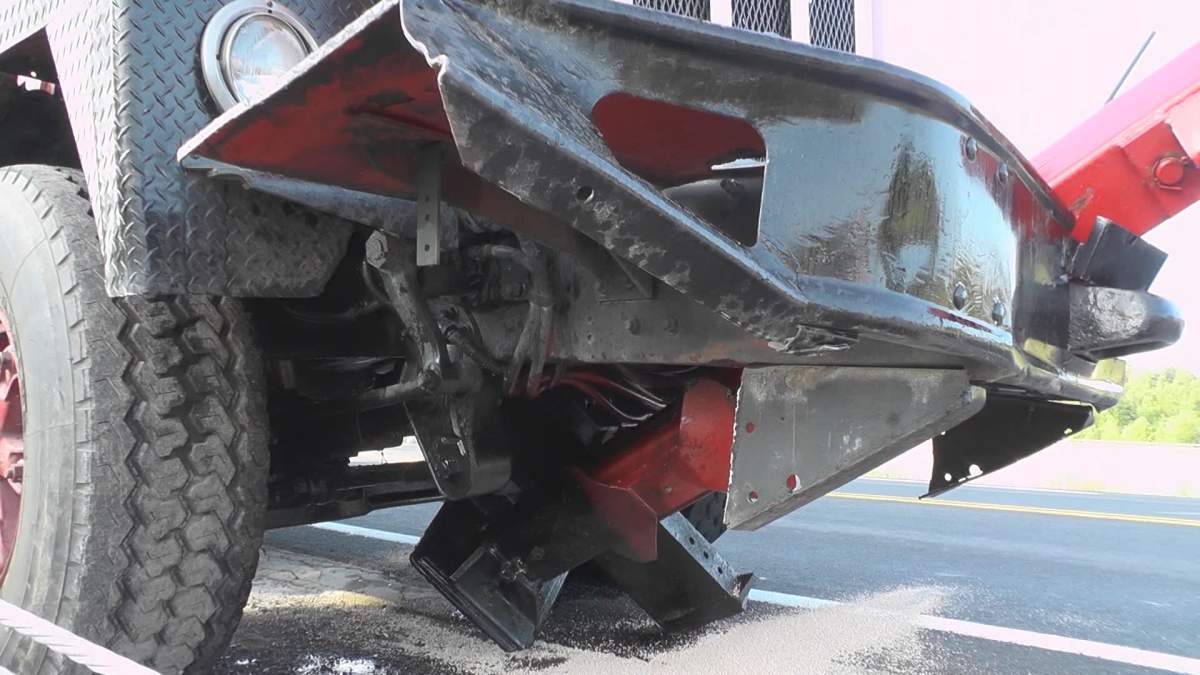 Two people were airlifted to Toronto-area hospitals following a collision between a car and crane truck on Highway 28 on Monday northeast of Peterborough.