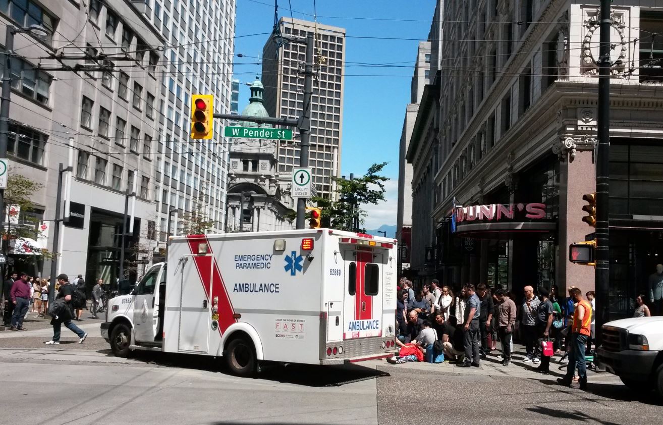 Cyclist Injured By Hit-and-run Driver In Downtown Vancouver - BC ...