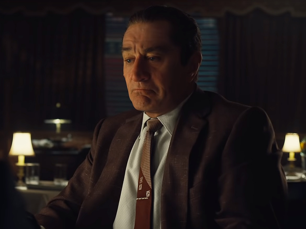Robert De Niro in Martin Scorsese’s upcoming Netflix film, ‘The Irishman,’ which is set for a Sept. 27 premiere at the New York Film Festival.