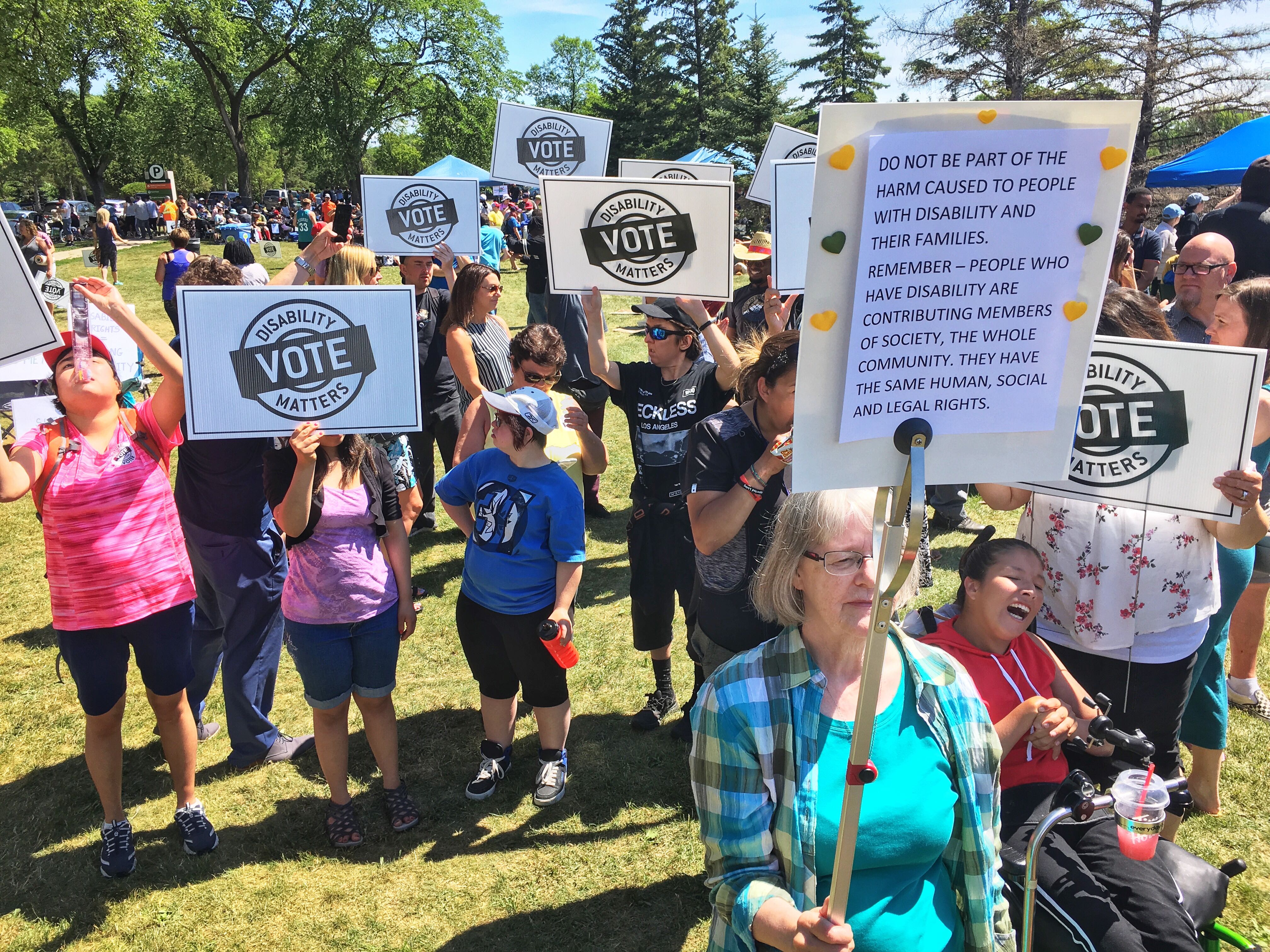 Hundreds Gather For Disability Matters Vote Campaign Launch - Winnipeg ...