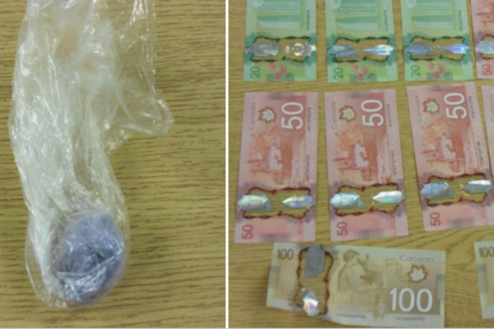 Waterloo Regional Police say they seized 19.2 grams of suspected fentanyl and $1370 in cash.