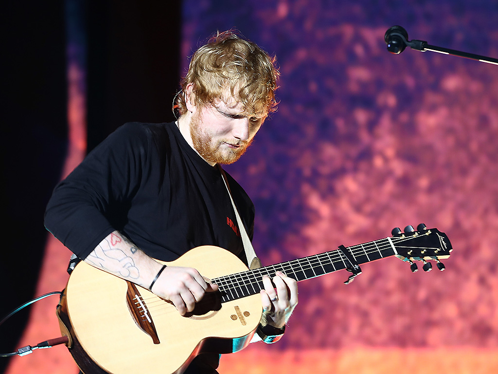 Ed Sheeran performs at Mt. Smart Stadium on March 24, 2018 in Auckland, New Zealand.