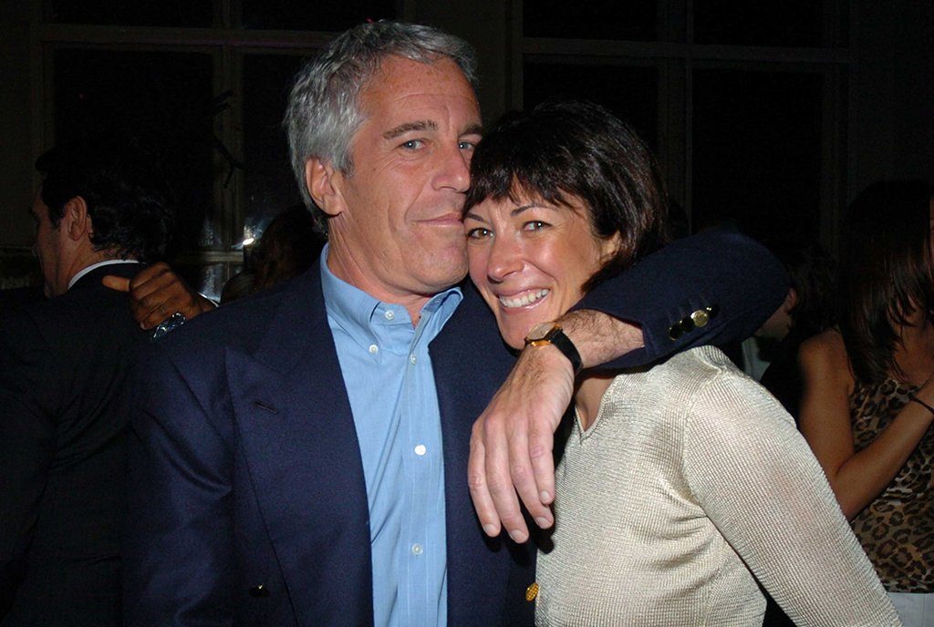 FILE - Jeffrey Epstein and Ghislaine Maxwell attend an event in 2005 in New York City.