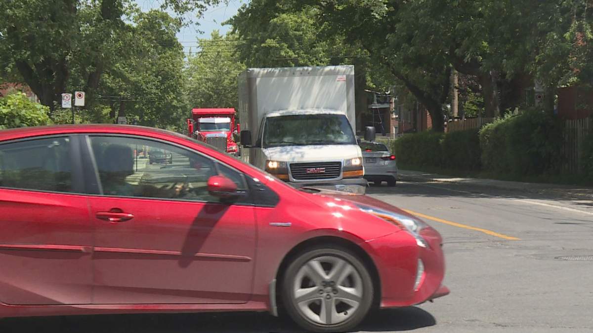 People are calling on the borough to intervene at the intersection of Prince of Wales and Fielding avenues in Côte-des-Neiges–Notre-Dame-de-Grâce. Saturday July 20, 2019.