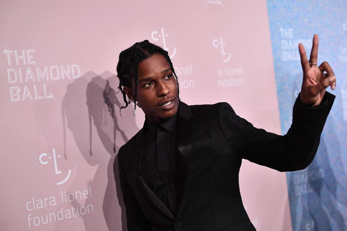 A$AP Rocky attends Rihanna's 4th Annual Diamond Ball benefitting the Clara Lionel Foundation at Cipriani Wall Street on Sept. 13, 2018 in New York City.