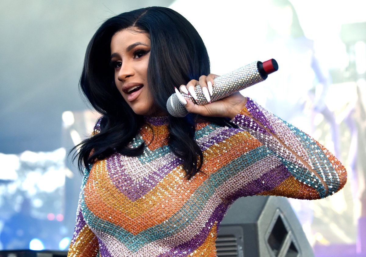 Cardi B performs during the 2019 Bonnaroo Music & Arts Festival on June 16, 2019 in Manchester, Tennessee. 