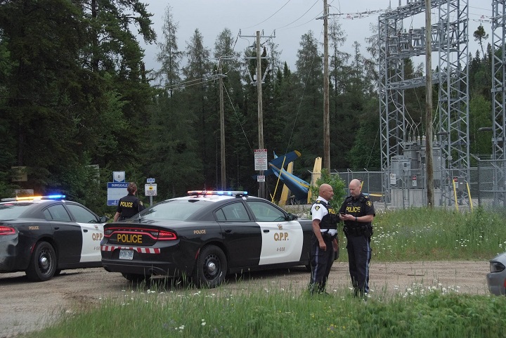 A deHavilland Beaver DHC-2 float plane crash in Hawk Junction on Thursday.