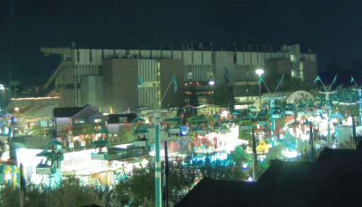 Officials are looking into why an elevator at the Calgary Stampede was stuck on Saturday, trapping passengers inside.  