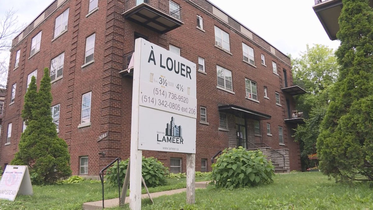 The affordable housing complex is located on Côte Saint-Luc Road.
