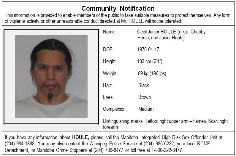 Offender at high risk of sexual violence expected to live in Winnipeg - image