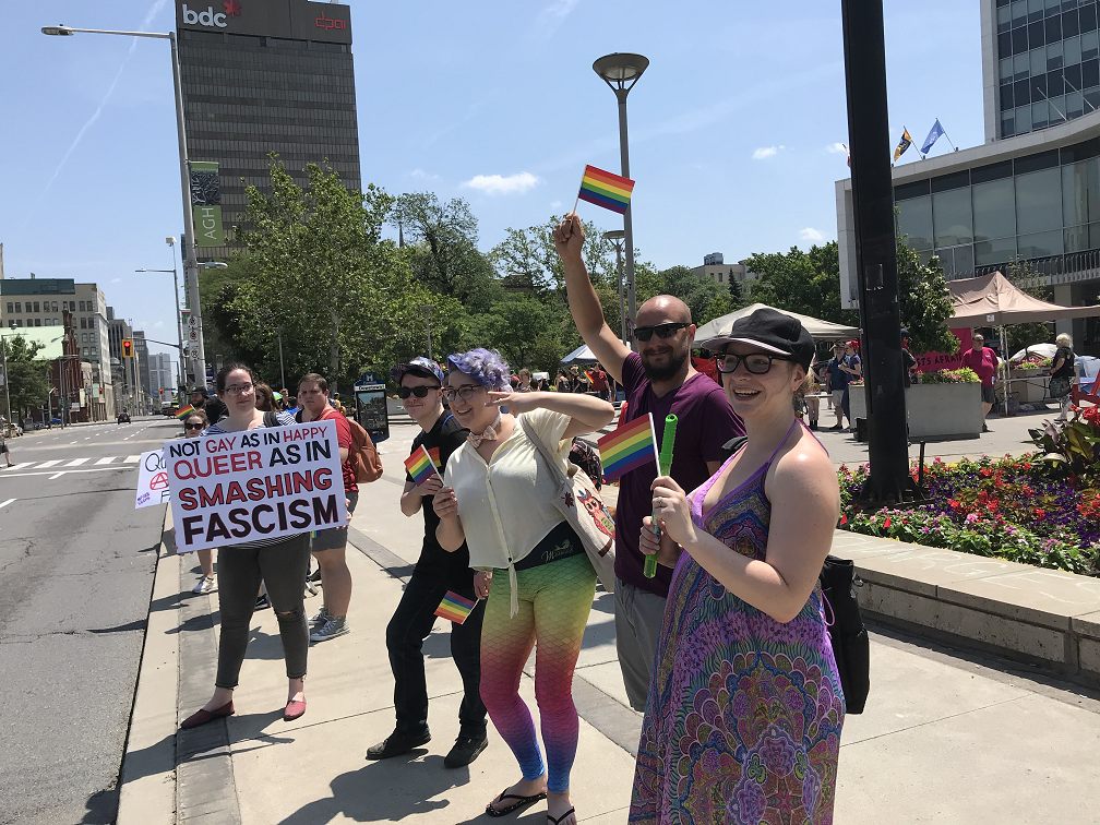 Hundreds gather for rally in support of Hamilton’s LGBTQ2 community - image