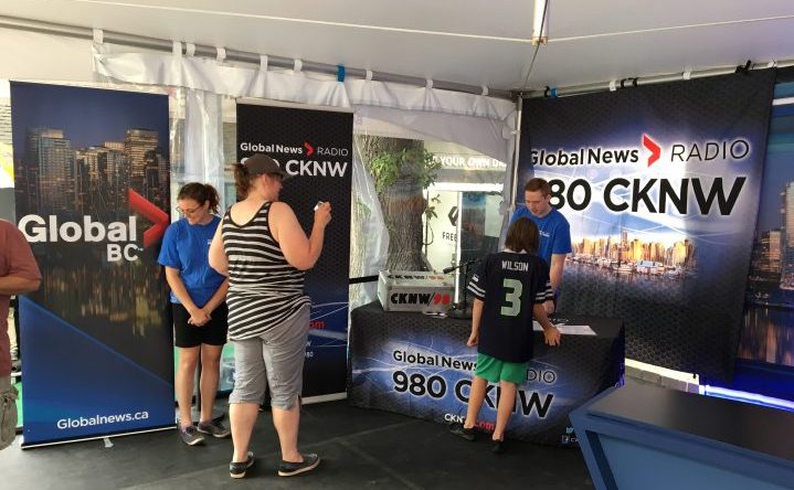 Come visit the Global BC & 980 CKNW tent at the 2019 PNE.