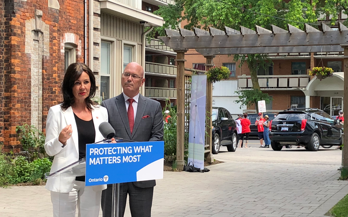 Flamborough-Glanbrook MPP Donna Skelly announced that $20.5 million dollars will be allocated to Hamilton as part of the Ford government's previously announced $1 billion to fix Ontario's affordable housing crisis.
