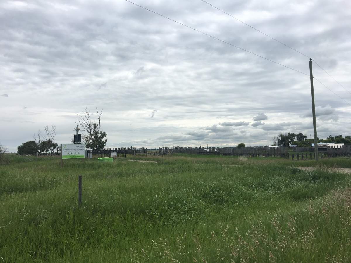 The GFL compost facility in Strathmore, Alta.
