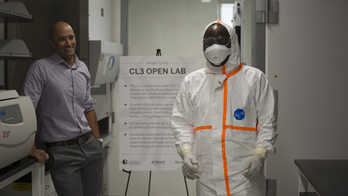 The Imaging Pathogens for Knowledge Translation (ImPaKT) facility officially opened July 29, 2019. 