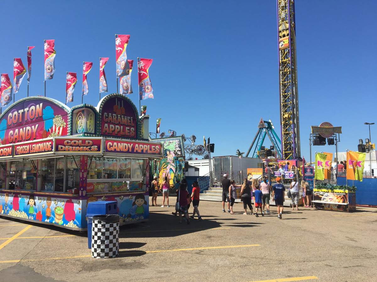 File: 2019 K-Days festival in Edmonton.