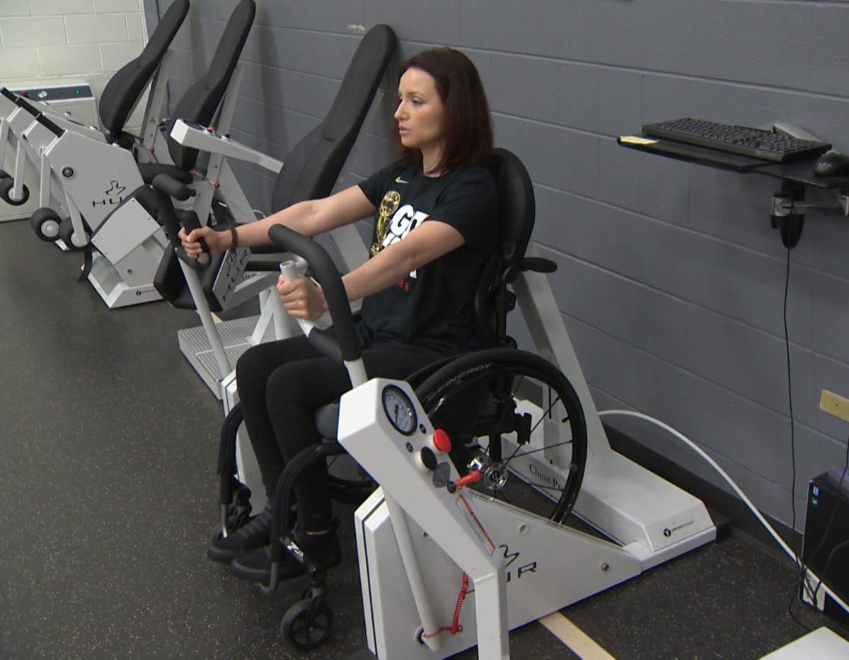 Danielle Kane was left paralyzed after a gunman opened fire on a busy night in Toronto’s Greektown last July.
