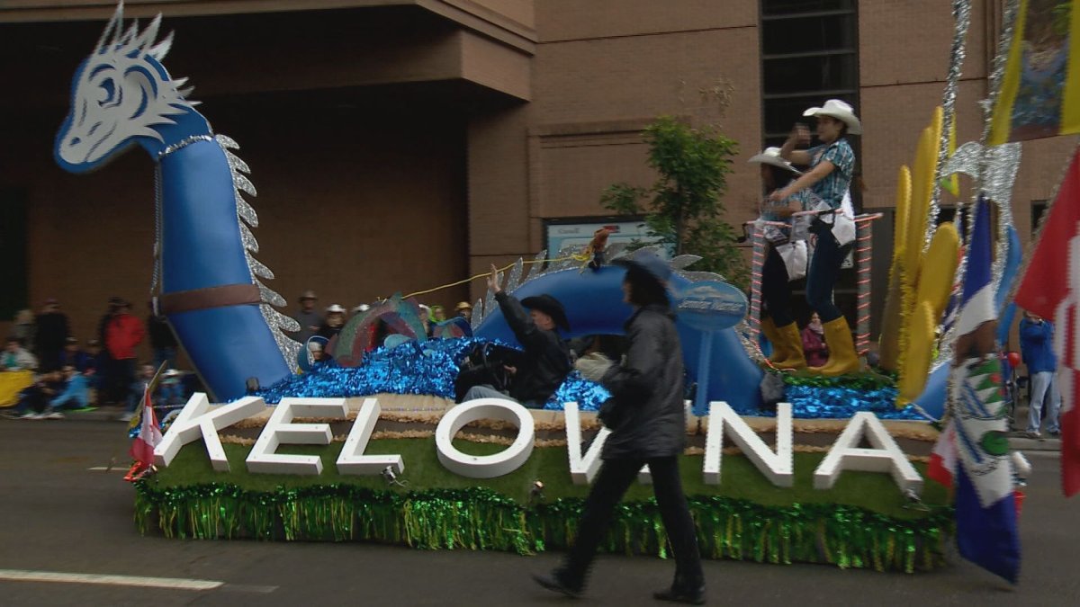 Kelowna's Ogopogo float was named best overall at the 2019 Calgary Stampede parade. 