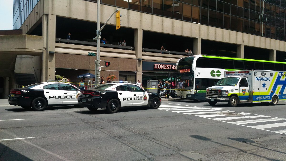 GO Transit confirmed a bus driver was assaulted on King Street West in Hamilton on Tuesday.