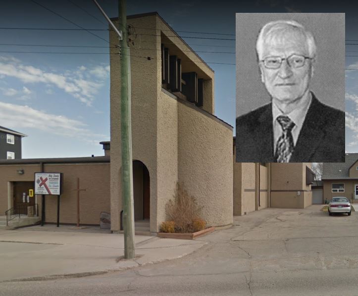 Ronald Léger was the former pastor of Holy Family Parish on Archibald Street.