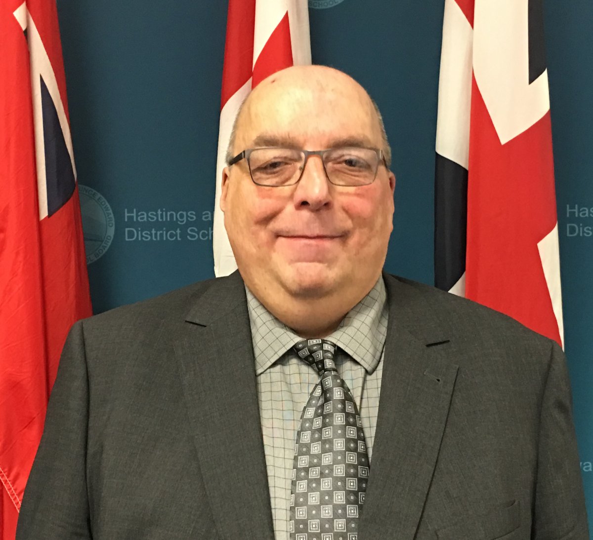 Michael Rush, a first-term school trustee representing the Belleville region, died on July 2 at the age of 55.