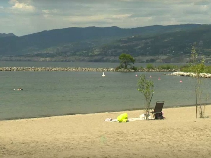 A body that was recovered on July 20 near this breakwater in Okanagan Lake was identified as Colin Palmer, Penticton RCMP said on Tuesday.
