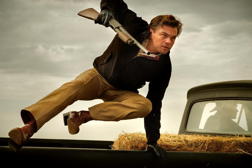 This image released by Sony Pictures shows Leonardo DiCaprio in Quentin Tarantino’s ‘Once Upon a Time… In Hollywood.’