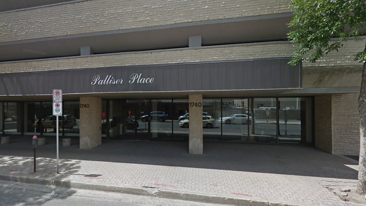 Regina fire says a car caught on fire in the Hamilton Street Parkade near Palliser Place, forcing a "large scale" evacuation.