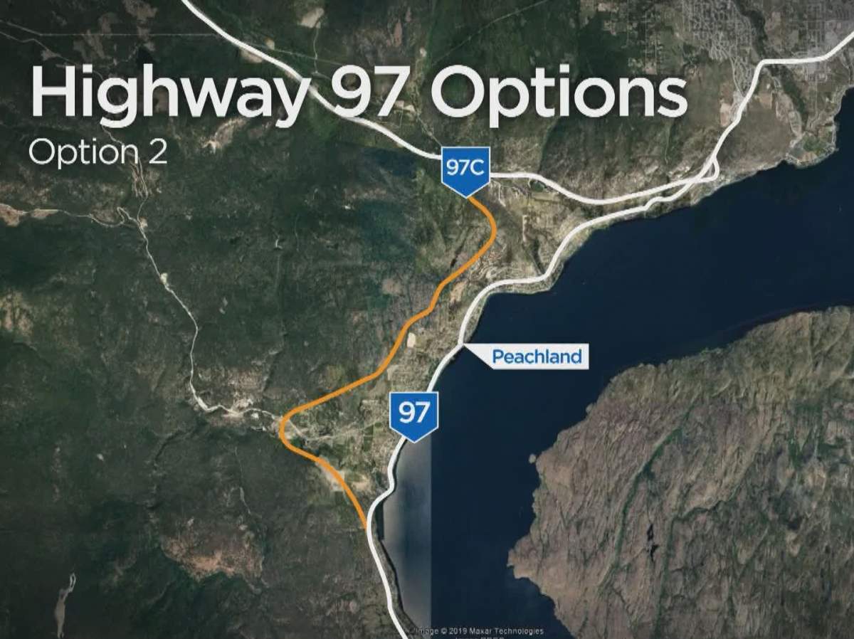 Option two as outlined by the Ministry of Transportation.