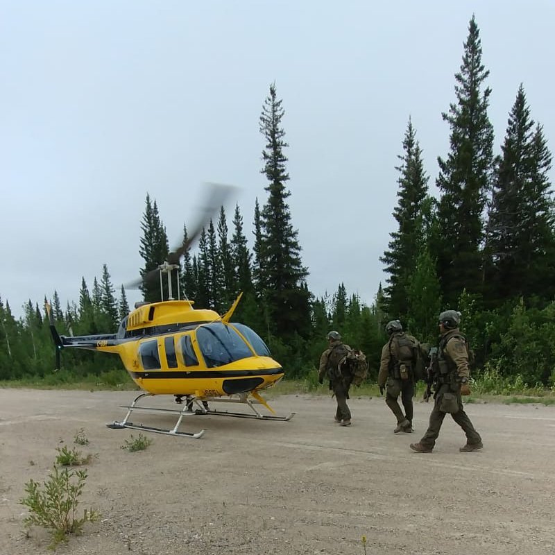 RCMP search the rugged terrain of northern Manitoba for murder suspects Bryer Schmegelsky and Kam McLeod. These photos were provided by the RCMP; it’s unclear which day they were taken.