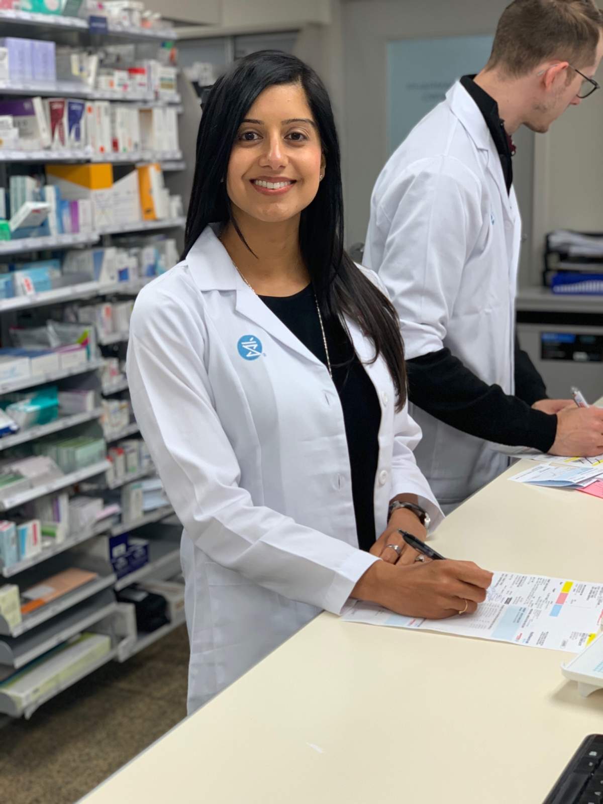 Shivali Sharma, pharmacist owner of Shoppers Drug Mart Mctaggert, hopes to dispel some of the myths surrounding vaccines.