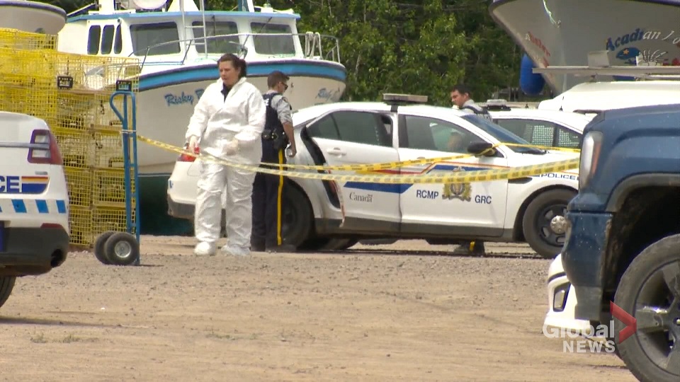 Police say there is no risk to the public and that the deaths are believed to be an isolated incident.