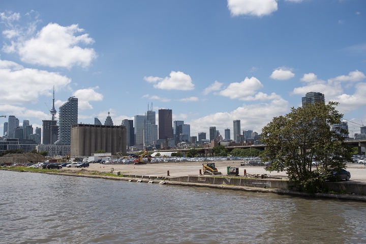 Views of the Port Lands area from Cherry St., the future home of Sidewalk Labs in Toronto on June 25, 2019. Ontario's information and privacy commissioner is calling on the provincial government to review and modernize its privacy laws to prepare for the "risks inherent" with smart cities.